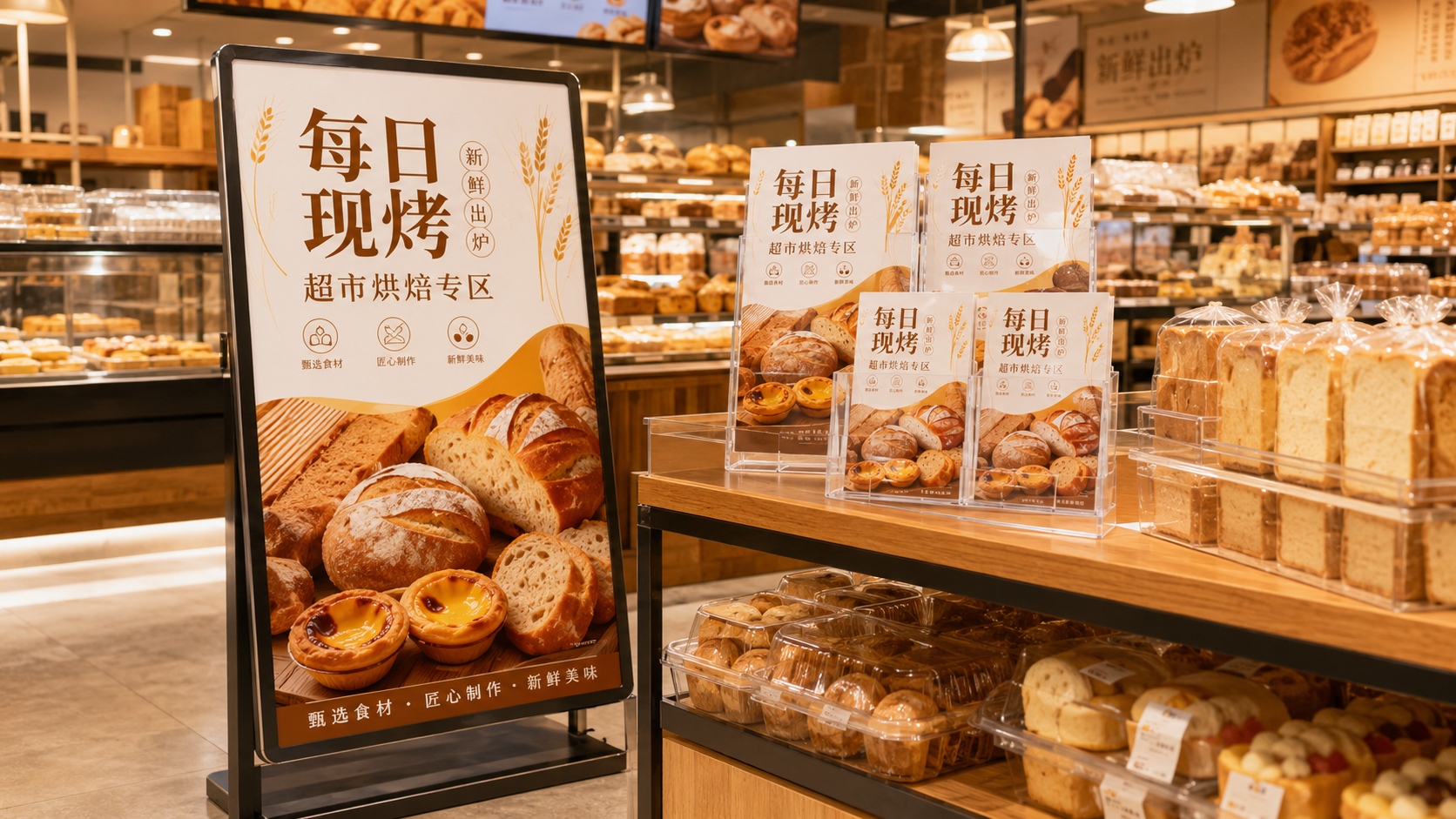 菜单、海报与门店视觉