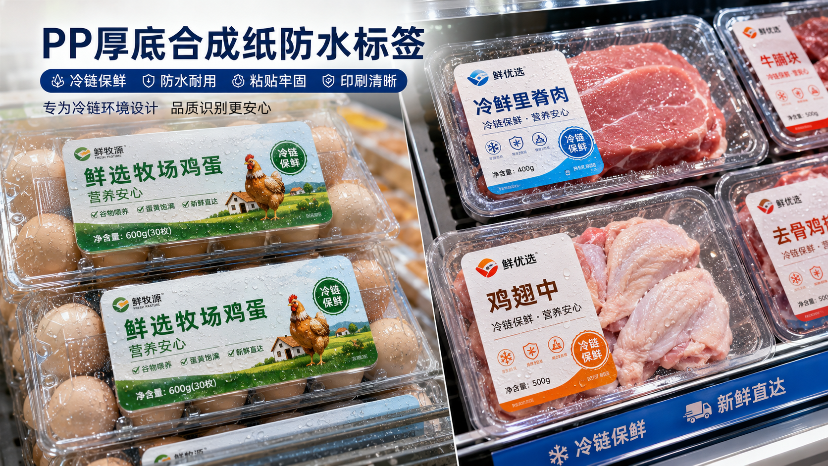 不干胶防水标签